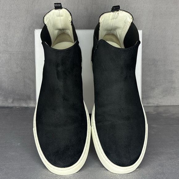 Lanvin Black Suede Chelsea Sneaker Boots 41 EU 8 US Made in Italy main image 11